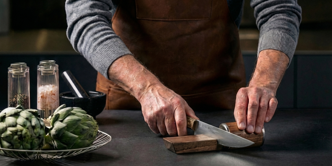 How to Sharpen Kitchen Knives at Home