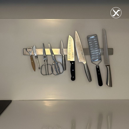 Stainless Steel Wall Mount Strip Magnetic Knife Holder SharpenX