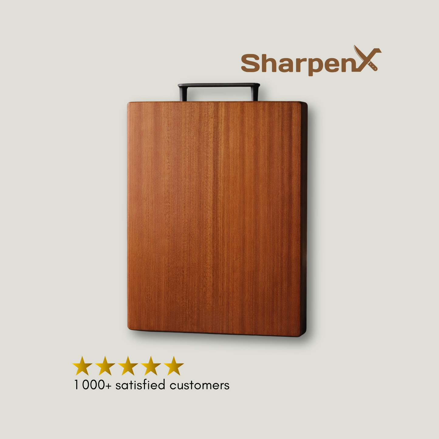 Wood Cutting Board for Everyday Kitchen Use SharpenX