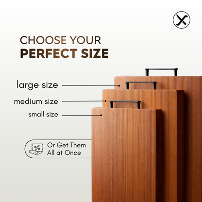 Wood Cutting Board for Everyday Kitchen Use SharpenX