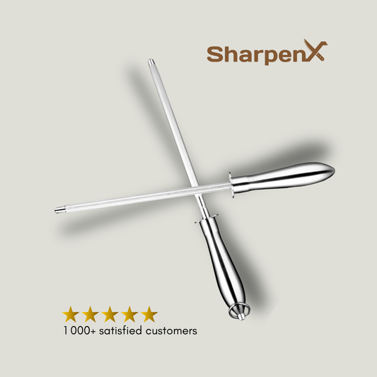 Knife Honing Rod for Kitchen – Maintain Sharp Blades SharpenX