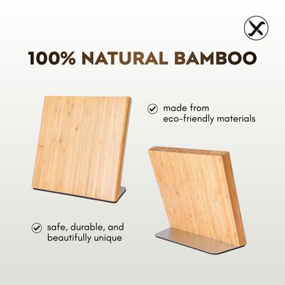 Eco Magnetic Knife Organizer for Kitchen Storage SharpenX