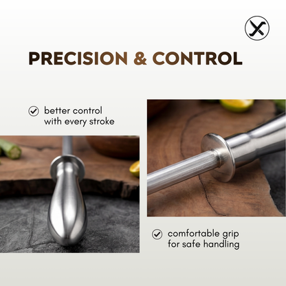 Knife Honing Rod for Kitchen – Maintain Sharp Blades SharpenX
